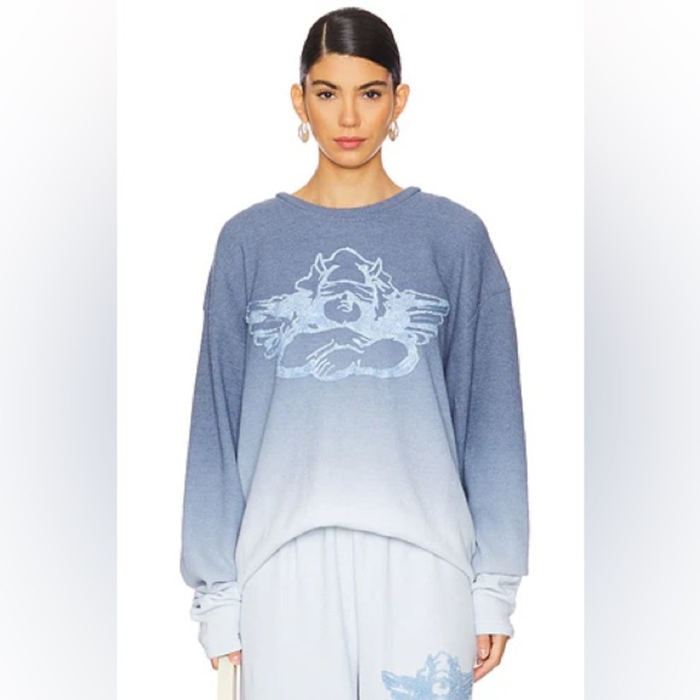 BOYS LIE MADE WITH HEAVEN BLUES THERMAL LONGSLEEVE O/S